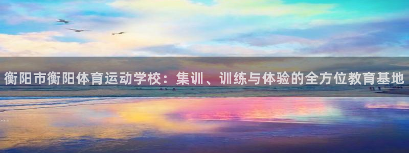 678体育官网地址：衡阳市衡阳体育运动学校：集训、训练与体验的全方位教育基地